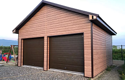 Секционные ворота с пружинами растяжения, 2000x2000